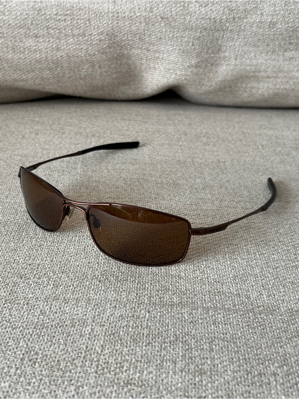 Rare Authentic REVO polarized Metal sunglasses Model Calibrate RE9015-01